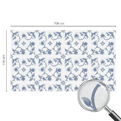 Colored window film stained glass Floral ornament