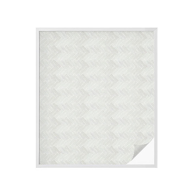 Privacy window film Gray herringbone