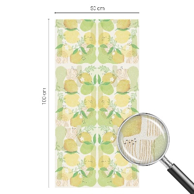 Privacy window film Fresh lemons