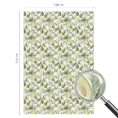 Privacy window film Avocado leaves