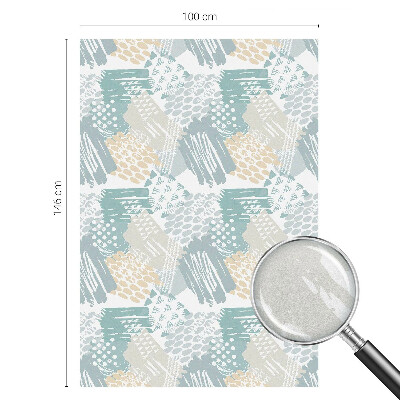 Privacy window film Abstract mosaic