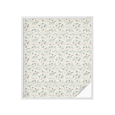 Patterned window film An idyllic village