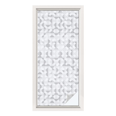 Privacy window film Geometric patterns