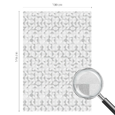 Privacy window film Geometric patterns