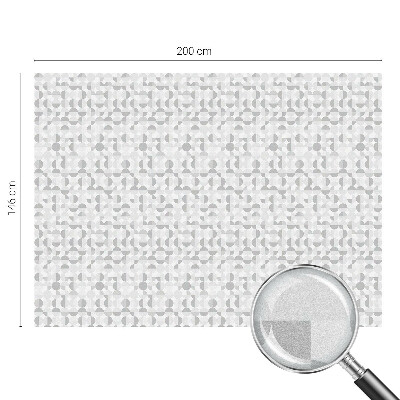 Privacy window film Geometric patterns