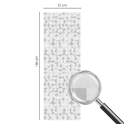 Privacy window film Geometric patterns