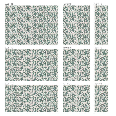 Frosted glass film stained glass effect Bird motif