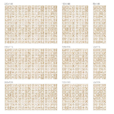 Opaque window film stained glass style Geometric love