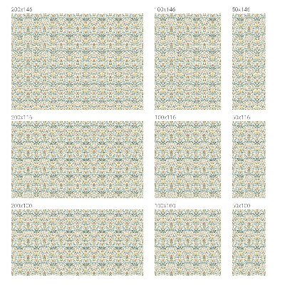 Patterned window film Floral symmetry