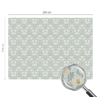 Privacy window film Deer flowers