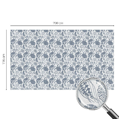 Colored window film stained glass Ocean life