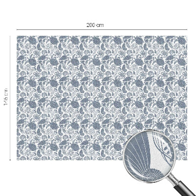 Colored window film stained glass Ocean life