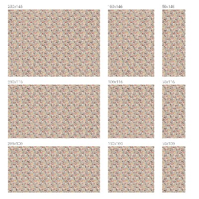 Privacy window film Forest pattern