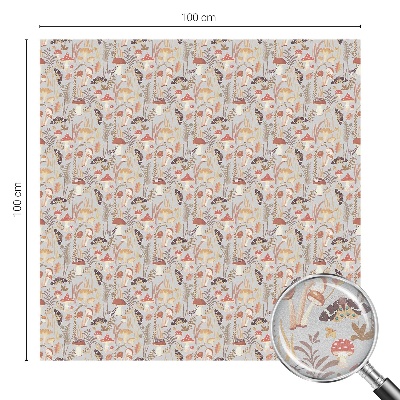 Privacy window film Forest pattern