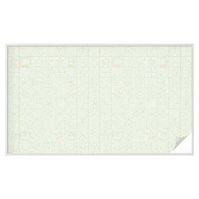 Colored window film stained glass Geometric mosaic