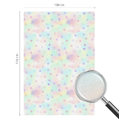 Patterned window film Rainbow patterns