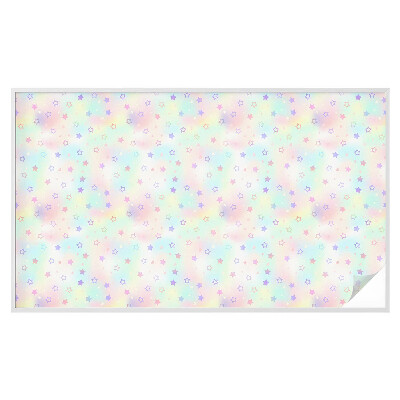 Patterned window film Rainbow patterns