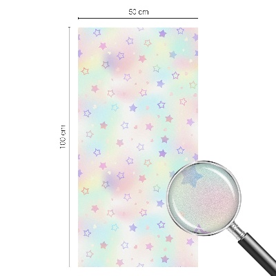 Patterned window film Rainbow patterns