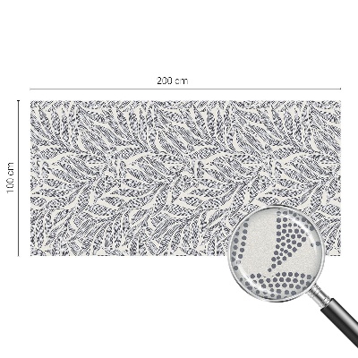 Colored window film stained glass Leaf drops