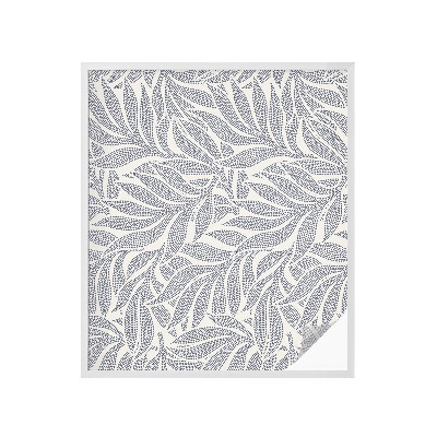 Colored window film stained glass Leaf drops