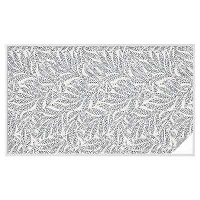 Colored window film stained glass Leaf drops