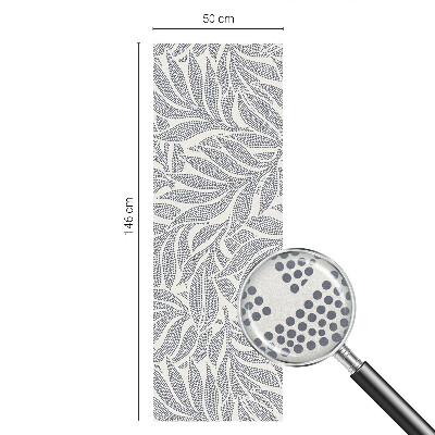 Colored window film stained glass Leaf drops