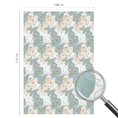 Patterned window film Delicate flowers
