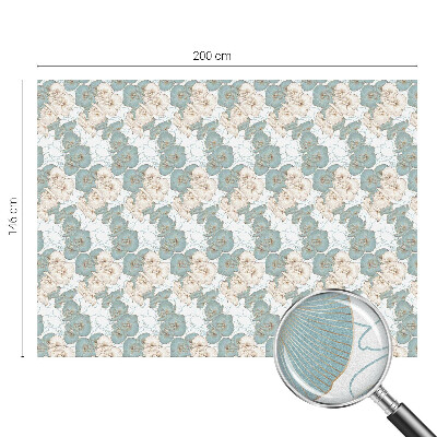 Patterned window film Delicate flowers