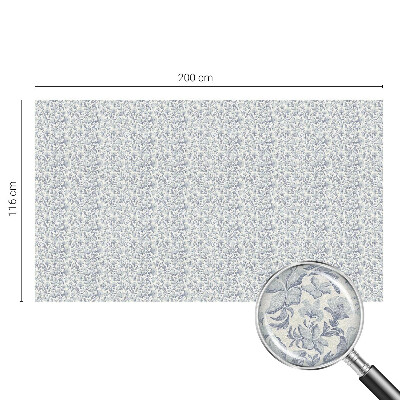 Colored window film stained glass Floral pattern