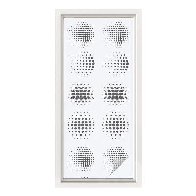 Patterned window film Dotted circles