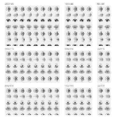 Patterned window film Dotted circles