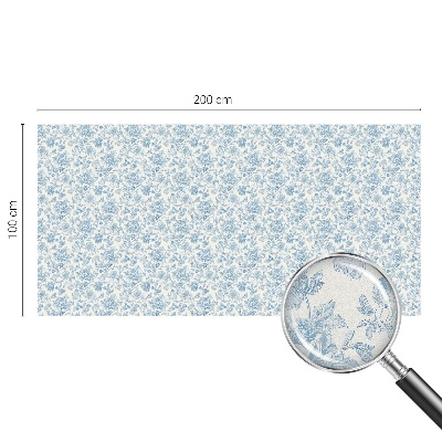 Colored window film stained glass Floral pattern