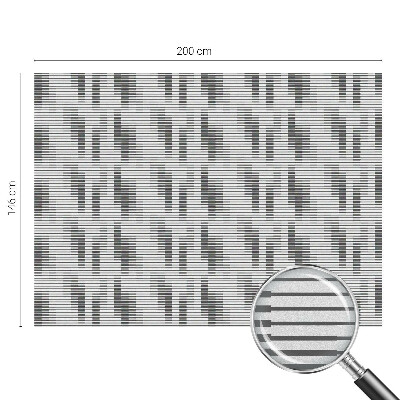 Patterned window film Graphic grid