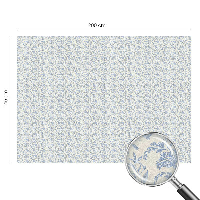 Opaque window film stained glass style Floral pattern