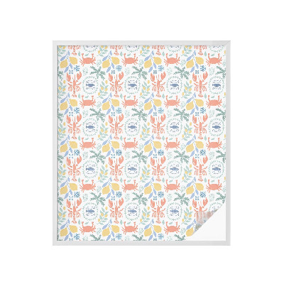 Privacy window film Nautical motifs