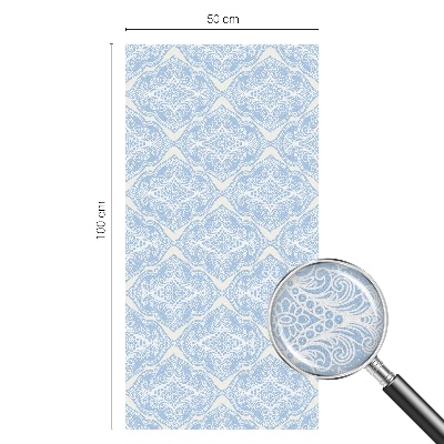 Privacy window film Floral ornament
