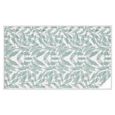 Patterned window film Green leaves