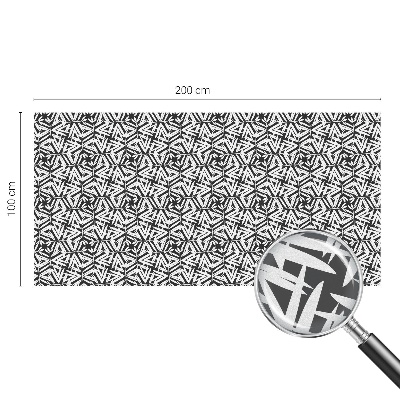 Colored window film stained glass Geometric leaves