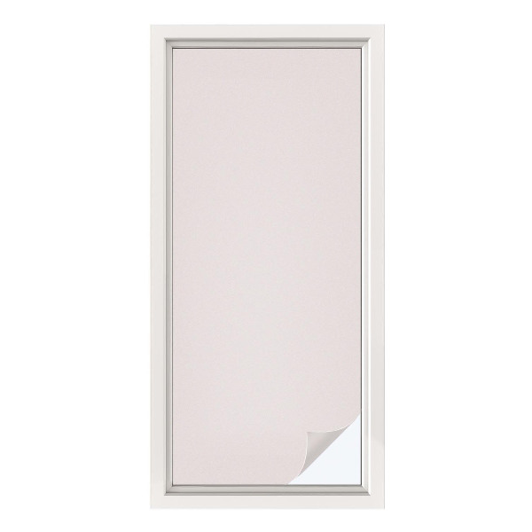 Frosted glass film stained glass effect Delicate beige