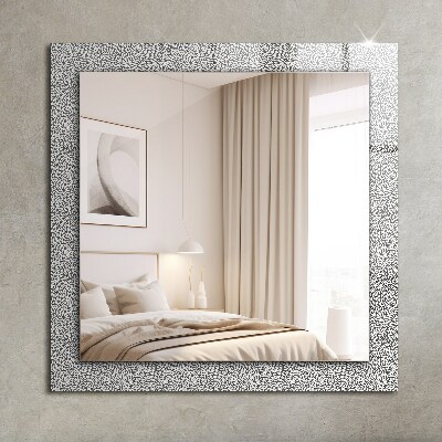Wall mirror decor 3d pattern