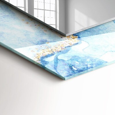 Wall mirror design Abstract marble pattern