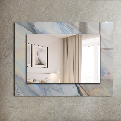 Wall mirror decor Abstract colorful patterns