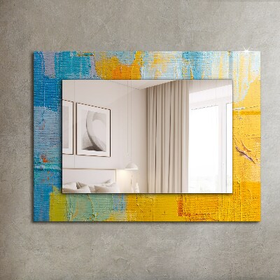 Decorative mirror Abstract oil painting