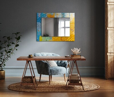 Decorative mirror Abstract oil painting