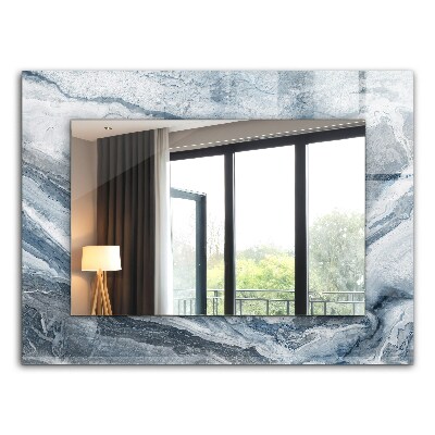 Wall mirror design Marble in shades