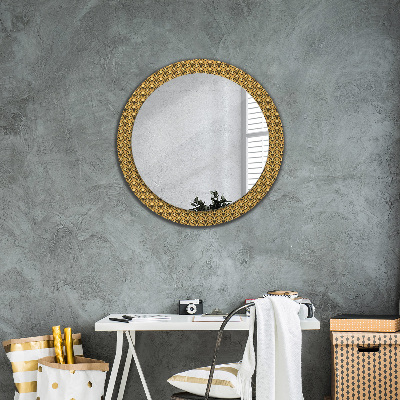 Round decorative wall mirror Deco vintage