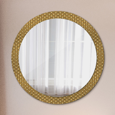 Round decorative wall mirror Deco vintage