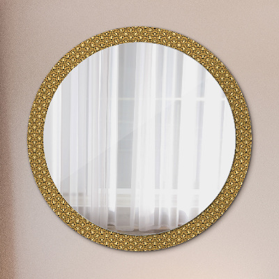 Round decorative wall mirror Deco vintage