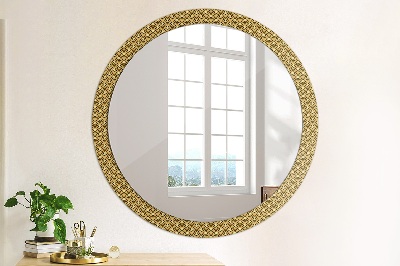 Round decorative wall mirror Deco vintage