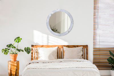 Round mirror decor Flowers dandelions